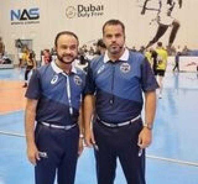 طاقم تحكيم إماراتي لإدارة نهائي كأس مصر لرجال الطائرة