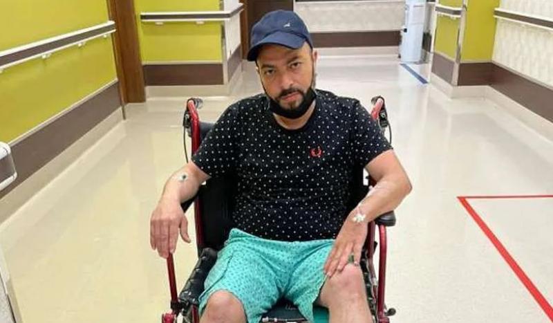 إصابة الفنان أحمد إبراهيم بجلطة في المخ