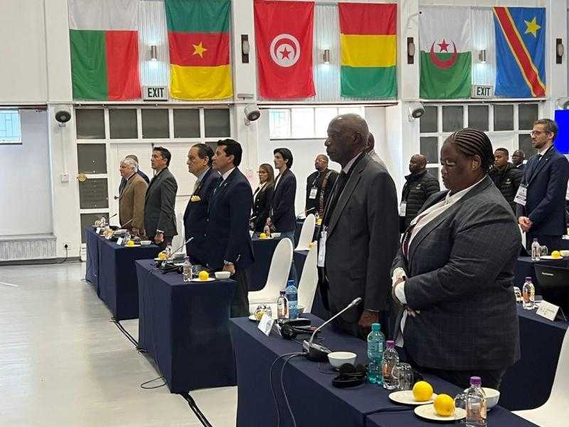 وزير الرياضة يشهد اجتماعات الاتحاد الرياضي الأفريقي للجامعات بجنوب أفريقيا