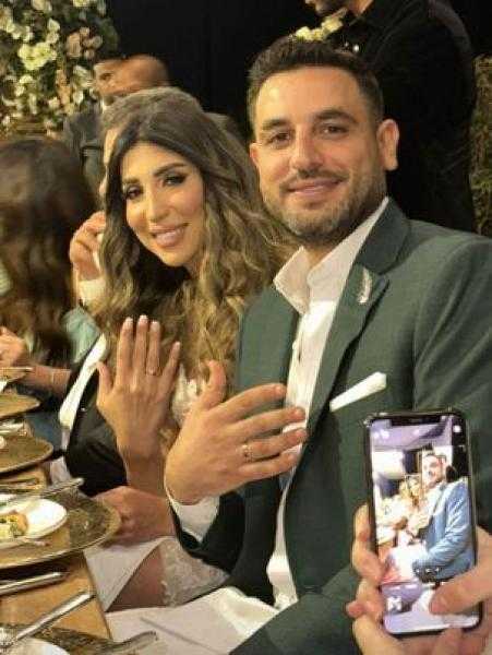 أصالة نصري تحتفل بخطبة شقيقها في أجواء عائلية