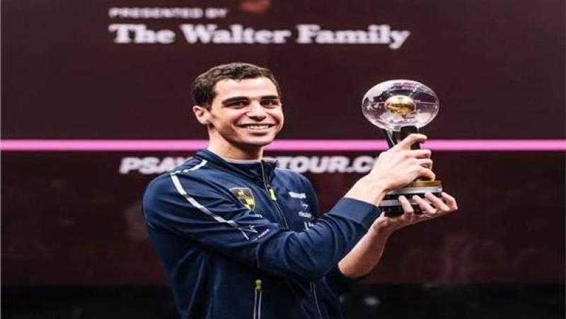 علي فرج يتوج بلقب بطولة العالم للإسكواش للمرة الرابعة في تاريخه