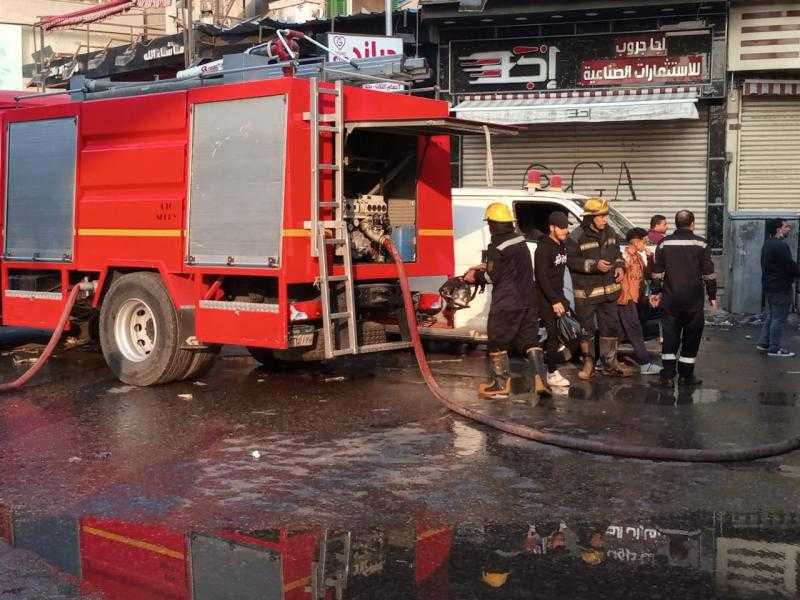 إخماد حريق في سطح منزل وحوشين بدون وقوع خسائر بسوهاج