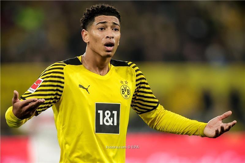 الإصابة تهدد مشاركة بيلينجهام مع دورتموند أمام أوجسبورج بالدوري الألماني