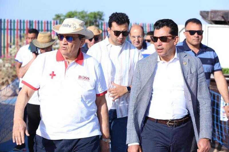 وزير الرياضة يشهد افتتاح كأس إفريقيا والبطولة العربية للتراثليون بشرم الشيخ