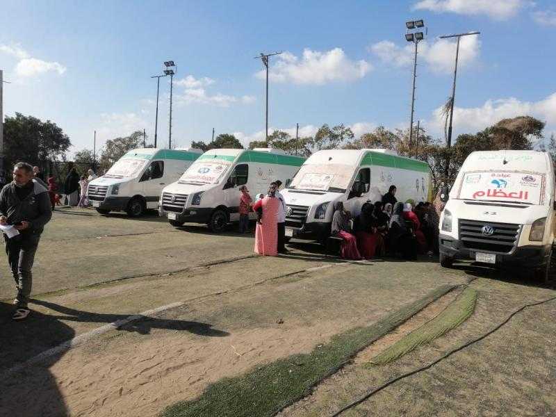 الصحة: إطلاق 9 قوافل طبية ضمن مبادرة رئيس الجمهورية ”حياة كريمة”