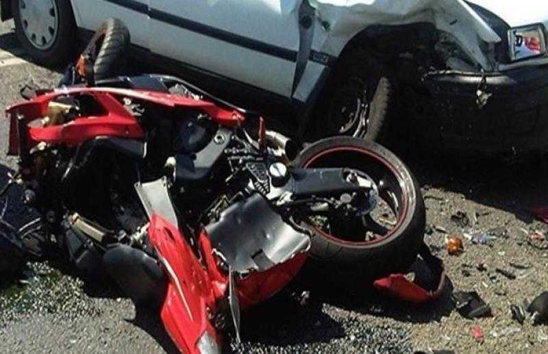 مصرع شخصين في حادث تصادم بكفرالشيخ
