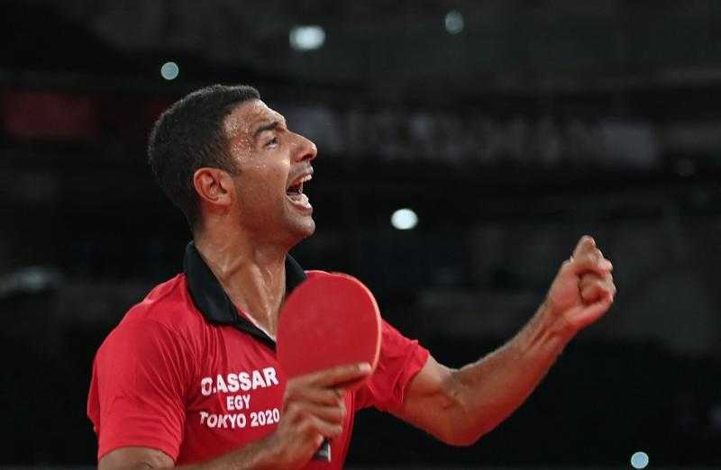 وزير الرياضة يُهنئ عمر عصر بعد تأهله لدور الـ16 ببطولة العالم لتنس الطاولة