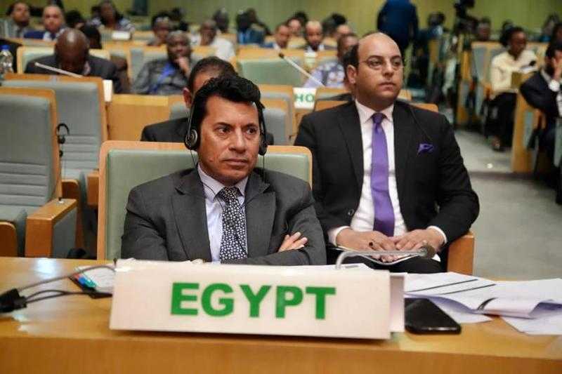وزير الرياضة يؤكد دعم مصر لشباب القارة الأفريقية.. واستمرار البرامج والأنشطة