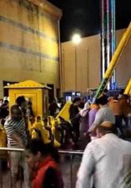 إصابة 6 أشخاص إثر سقوط لعبة بملاهي إحدى المولات بالأسكندرية