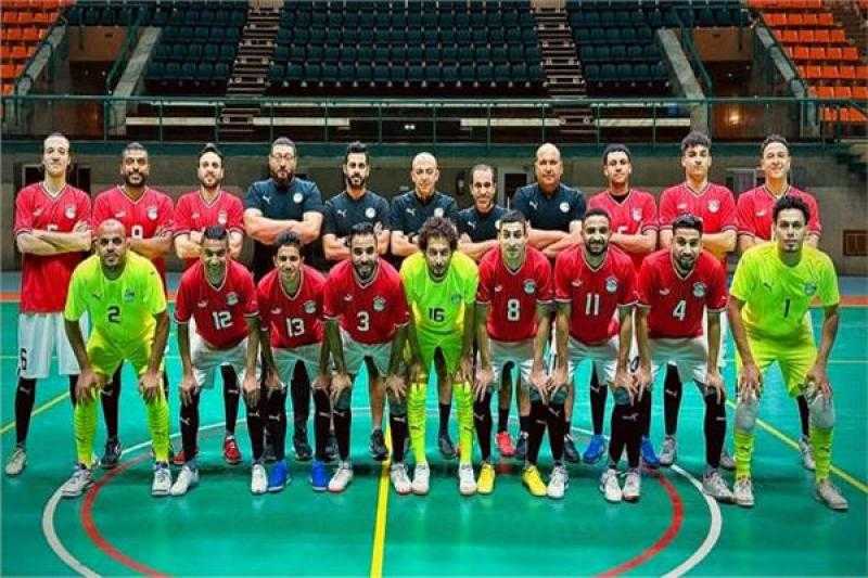 منتخب مصر لكرة الصالات يواجه موريتانيا اليوم في كأس العرب