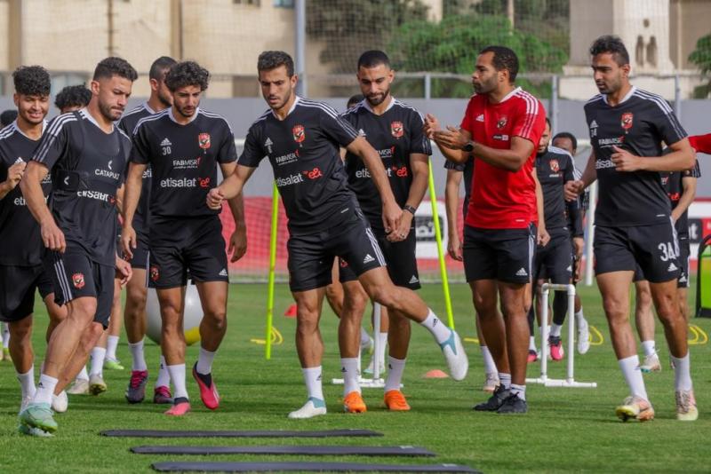 برنامج بدني للأهلي استعدادًا لمواجهة الوداد