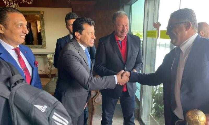وزير الرياضة يستقبل الأهلي بطل أفريقيا والمنتخب المصري للإعاقات الذهنية