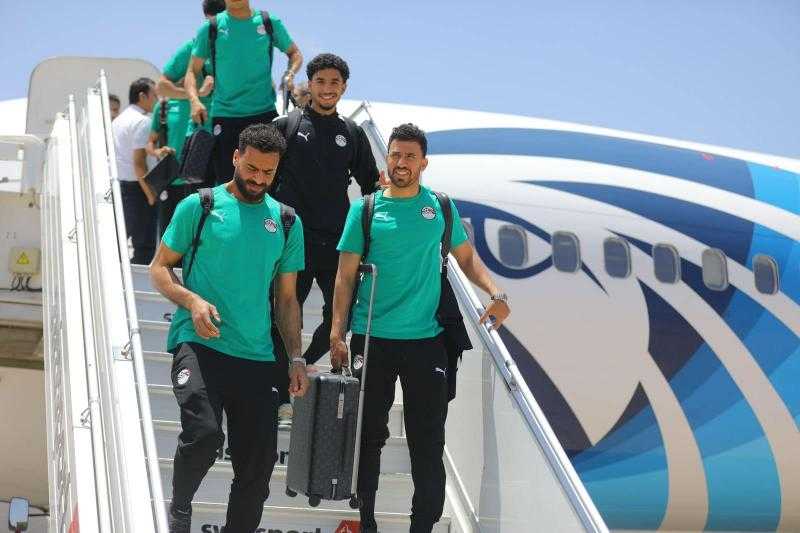 وصول بعثة منتخب مصر إلى المغرب استعداد لمواجهة غينيا
