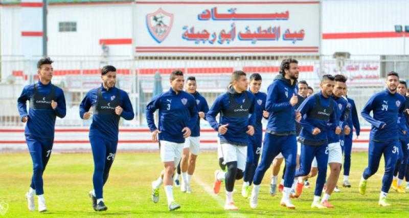 الزمالك يستعد لمواجهة المحلة في الدوري غدا