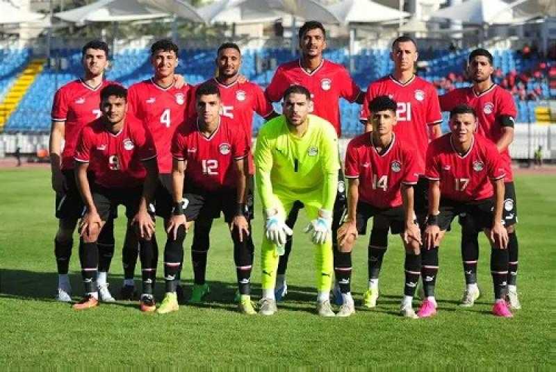 إبراهيم عادل يقود تشكيل منتخب مصر الأولمبي المتوقع أمام الجابون