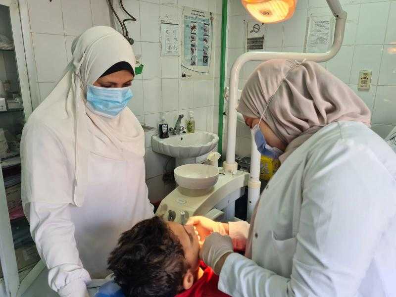 الكشف على 669 مريضًا في قافلة طبية بقرية دمشلى في البحيرة