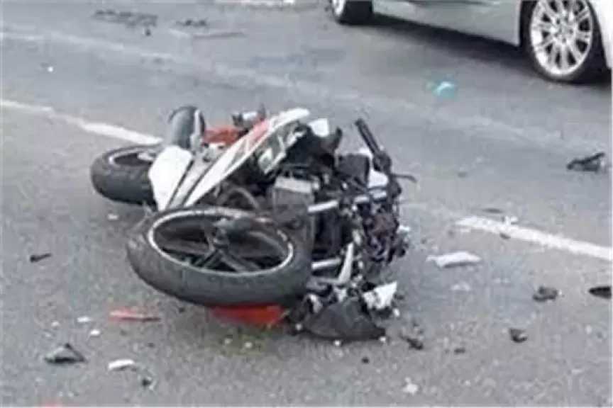 إصابة 3 أشخاص إثر وقوع حادث تصادم بين ملاكي وموتوسيكل بالدقهلية