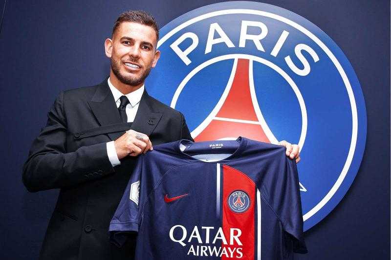 رسميا.. باريس سان جيرمان يتعاقد مع لوكاس هيرنانديز حتى 2028