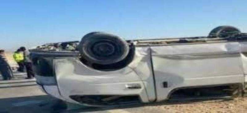 إعادة الحركة المرورية على كوبري كفر الجزار ببنها بعد رفع آثار تصادم 4 سيارات