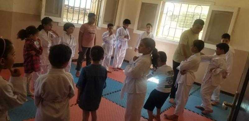 المشروع القومى للمراكز الرياضية بقرى حياة كريمة من مركز شباب شنو