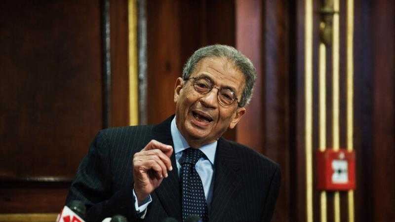 عمرو موسى يفتح النار على يمامة ”الوفد” بسبب انتخابات الرئاسة: «تهريج سياسي»