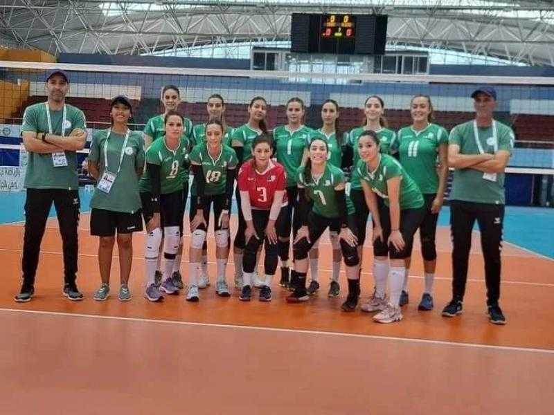 سيدات الجزائر يحرزن ذهبية الكرة الطائرة بدورة الألعاب العربية