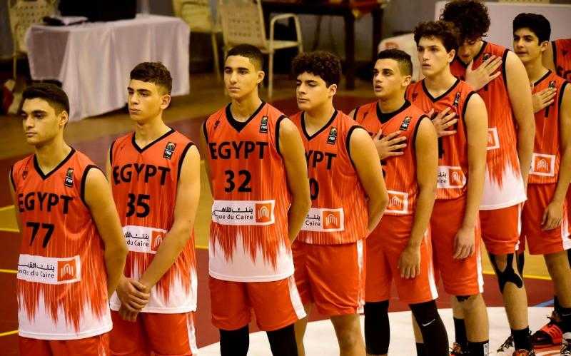 منتخب مصر لناشئي السلة يصعد إلى كأس العالم