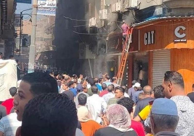 النيابة تنتدب المعمل الجنائي لفحص حريق داخل منزل فى منطقة البدرشين