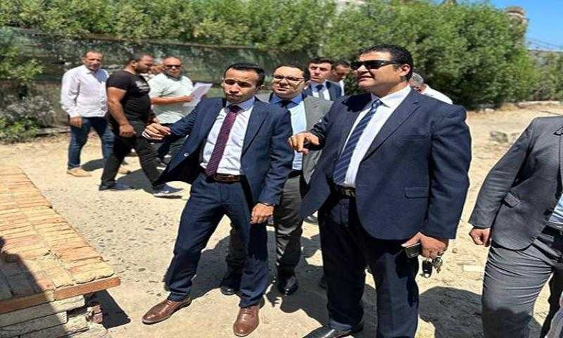 النيابة الإدارية تعاين موقع حادث وفاة طفلة صعقا بالكهرباء في بلطيم