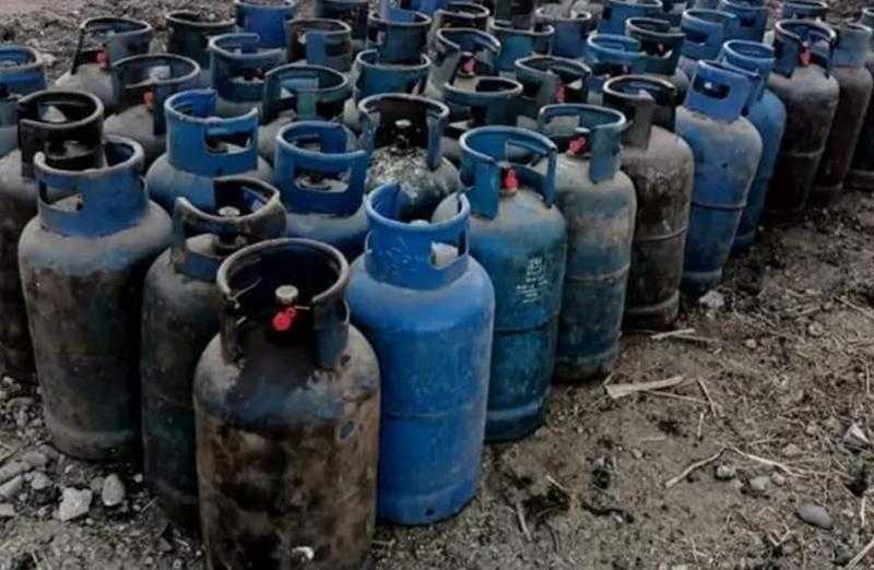 ضبط تاجر فى البحيرة جمع 70 أسطوانة غاز تجارى