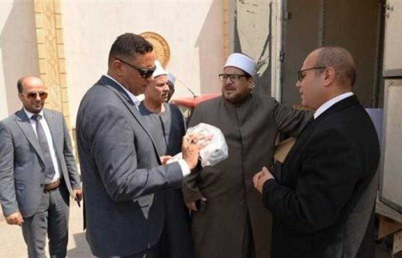 استلام الدفعة 32 من لحوم إطعام الطعام لتوزيعها على الأسر الأولى بالرعاية في الدقهلية