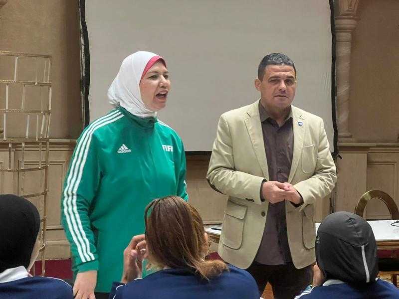 هيام بركة تستقبل من عضوية لجنة الحكام