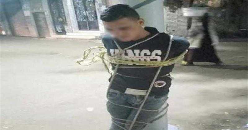 كنا بنهزر.. اعترافات المتهمين بتقييد طالب بعمود إنارة وتصويره بالقاهرة