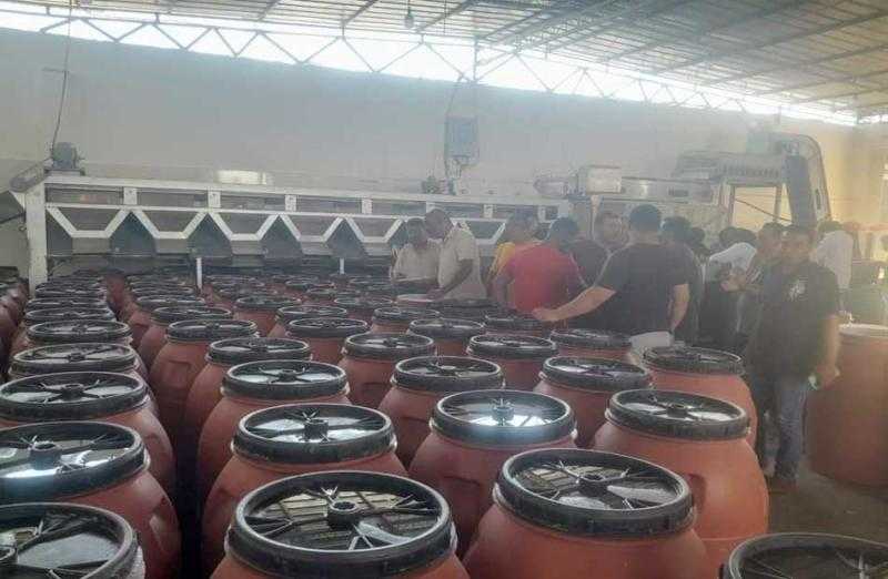 تموين البحيرة: ضبط مصنع مخللات بدون ترخيص بالمحمودية