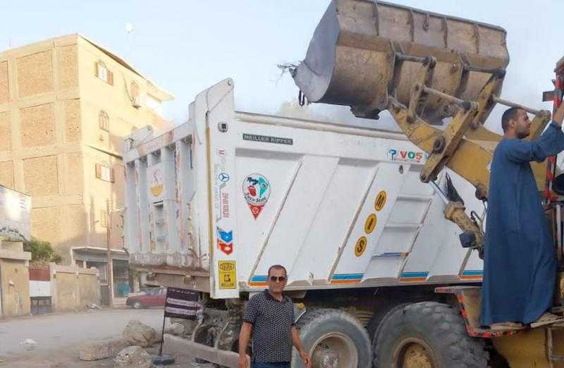 التخلص من 2880 طن قمامة في محافظة الغربية