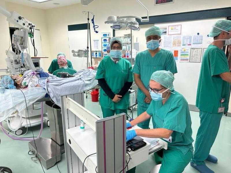 برنامج تدريبي لأطباء جامعة سوهاج في مستشفى إفنجليش بألمانيا