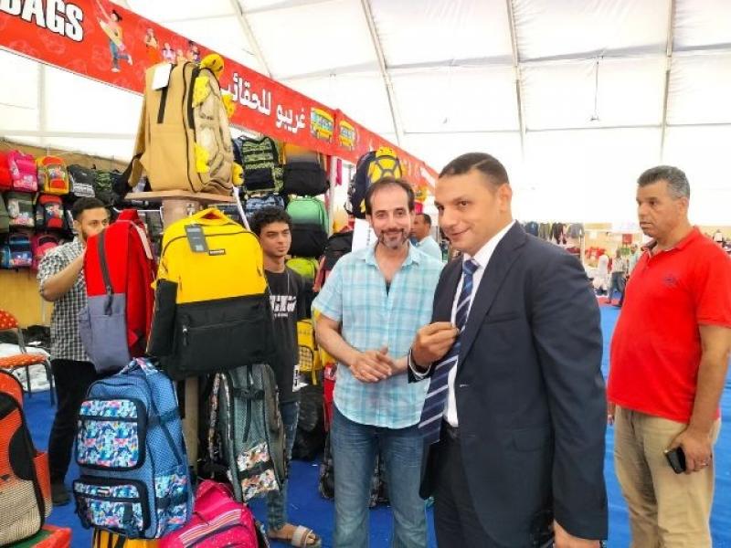 محافظ الأسكندرية يفتتح معرض أهلا مدارس بالمحافظة بتخفيضات 30%
