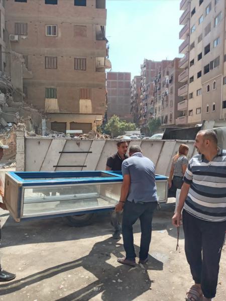 حملة لتطوير وتجميل الطرق وإزالة الإشغالات بحي العجوزة