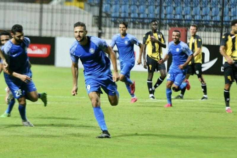 أحمد سامي يعاقب مهاجمه رغم تسجيل هدف الفوز أمام المقاولون