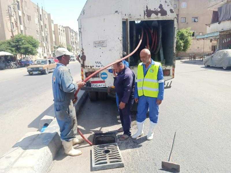 تطهير 130 شنيشة وسط الإسكندرية استعدادًا لموسم الأمطار