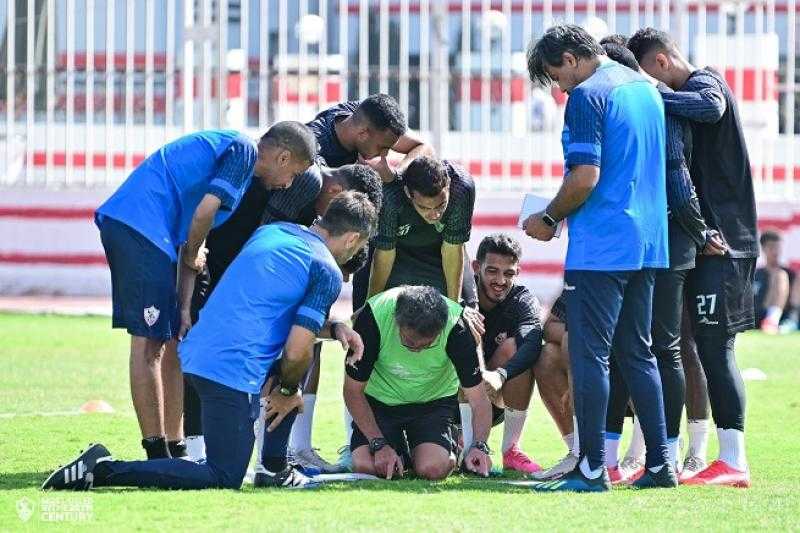 الزمالك يبدأ استعداداته لمواجهة سموحة بتدريبات استشفائية