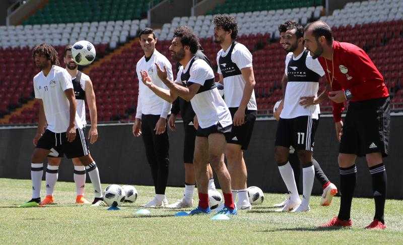 منتخب مصر يختتم تدريباته استعدادا للقاء زامبيا وديا غدا