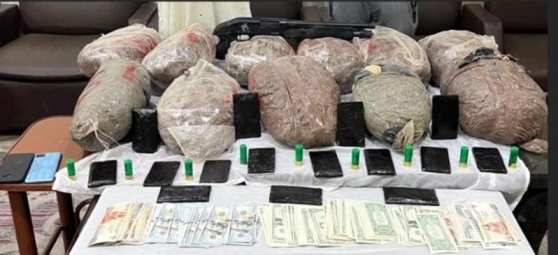 ضبط 10 عناصر للاتجار بالمخدرات والسلاح بحملة أمنية بأسوان
