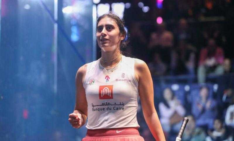 نور الشربيني تحصد لقب بطولة أمريكا المفتوحة للإسكواش للمرة الأولى