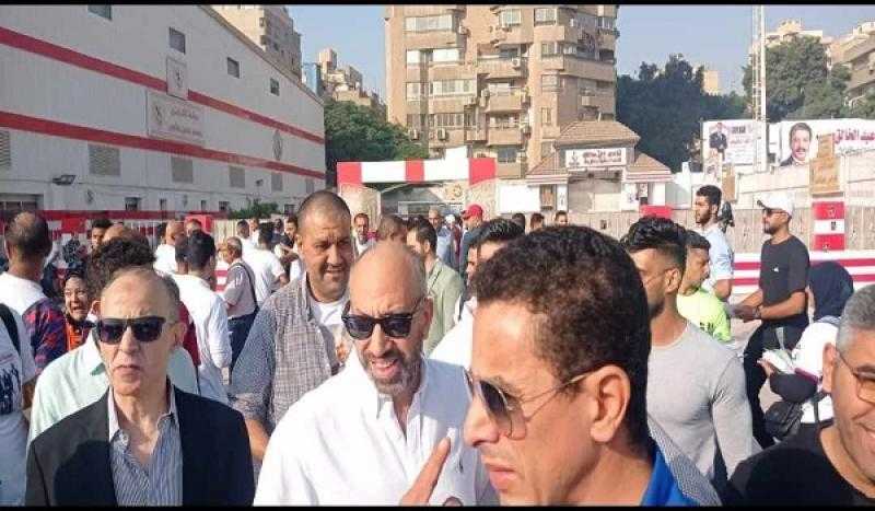 انتخابات الزمالك.. حضور أمني كثيف في محيط النادي منعا للتجاوزات