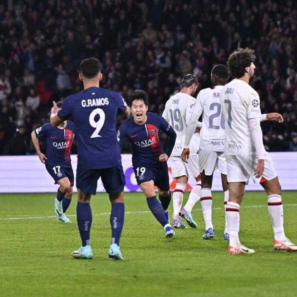 باريس يحسم قمة ميلان بثلاثية في دوري الأبطال