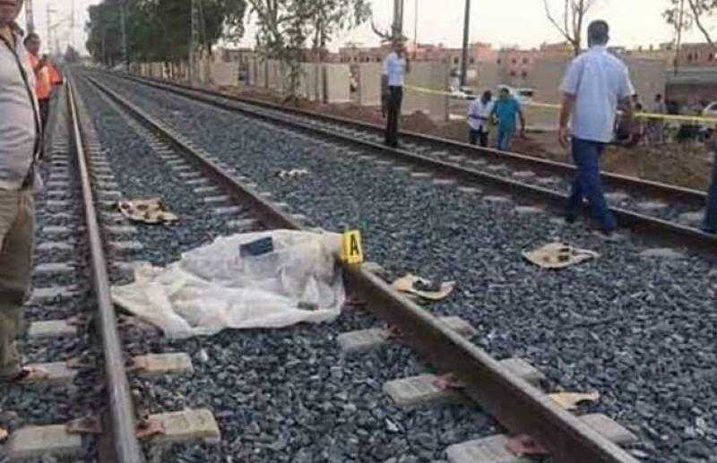 مصرع شخص صدمه قطار أثناء عبوره شريط السكة الحديد في سوهاج