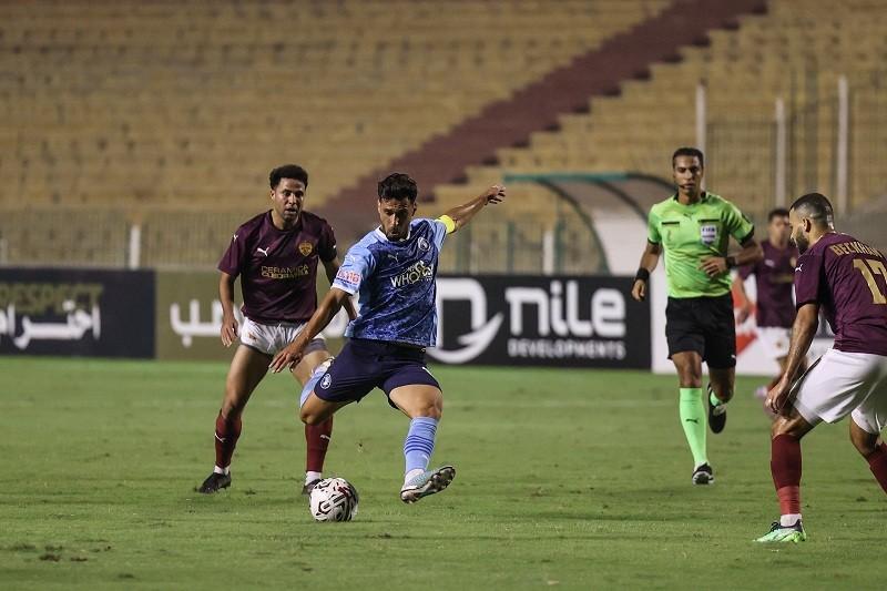 سيراميكا يفوز على بيراميدز بهدفين نظيفين في ”دوري نايل”