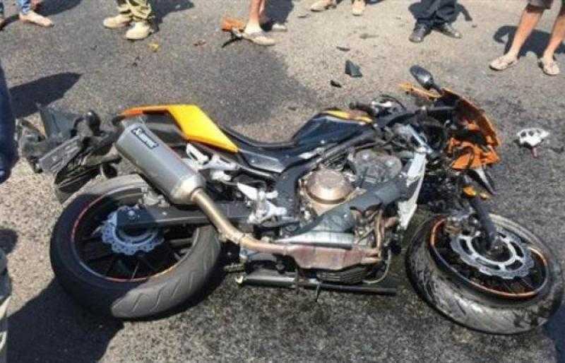 الاستعلام عن الحالة الصحية لشخصين أصيبا في حادث انقلاب دراجة نارية بأكتوبر