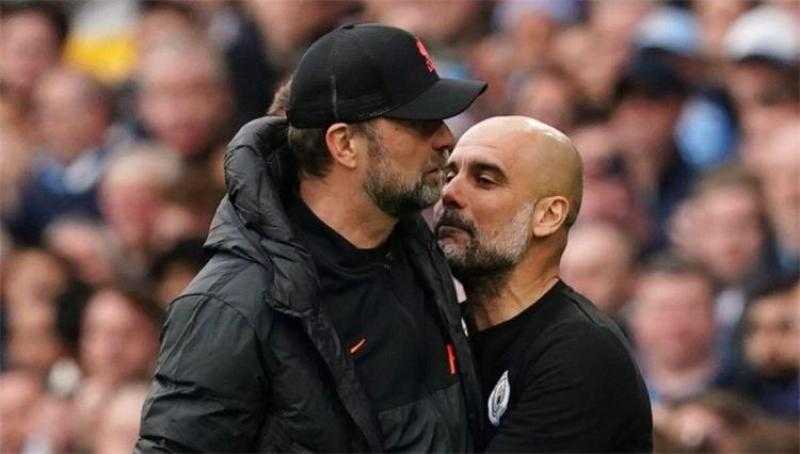 كلوب ينتقد موعد مباراة مانشستر سيتي وليفربول بالدوري الإنجليزي